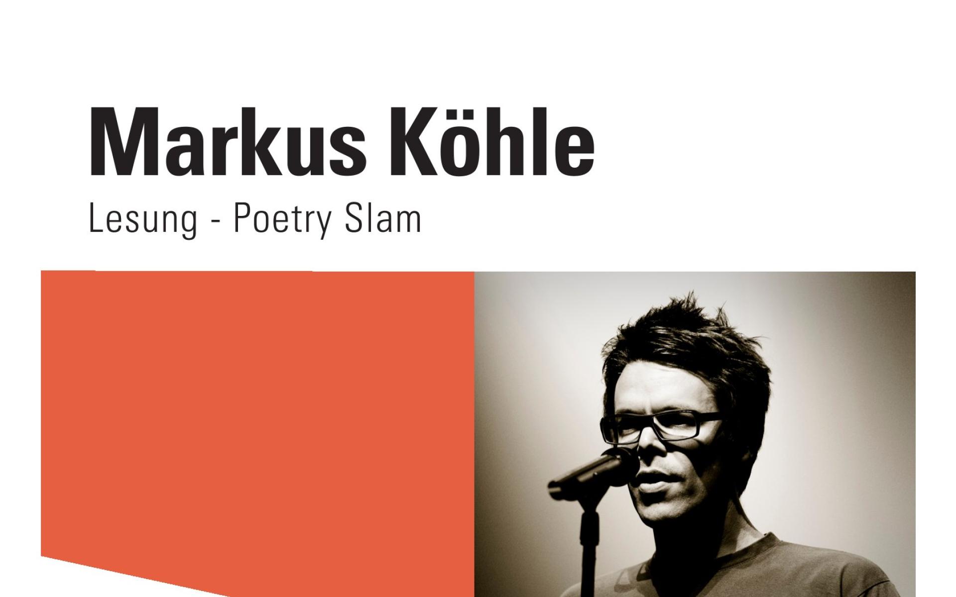 Plakat Markus Köhle 