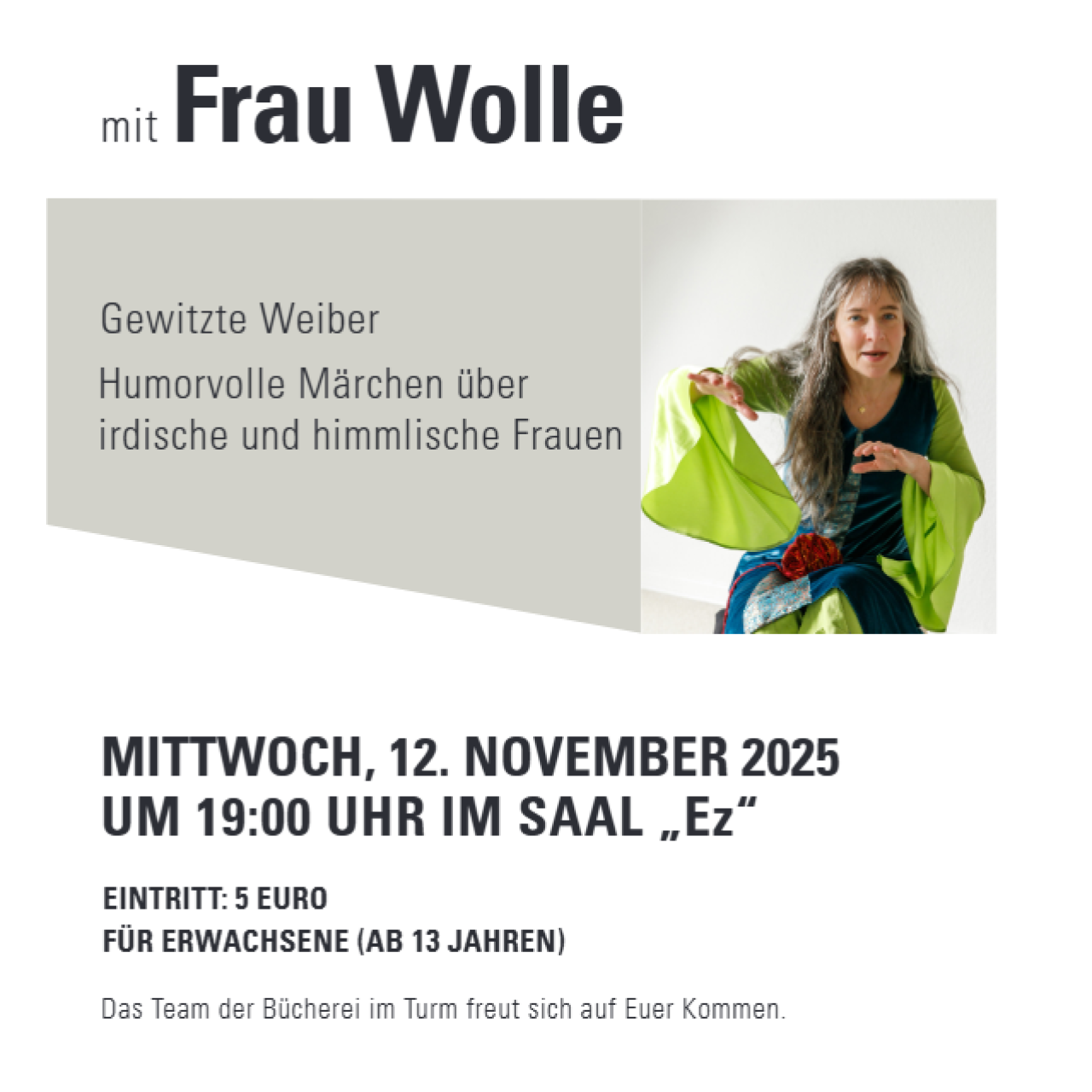 Einladung Frau Wolle