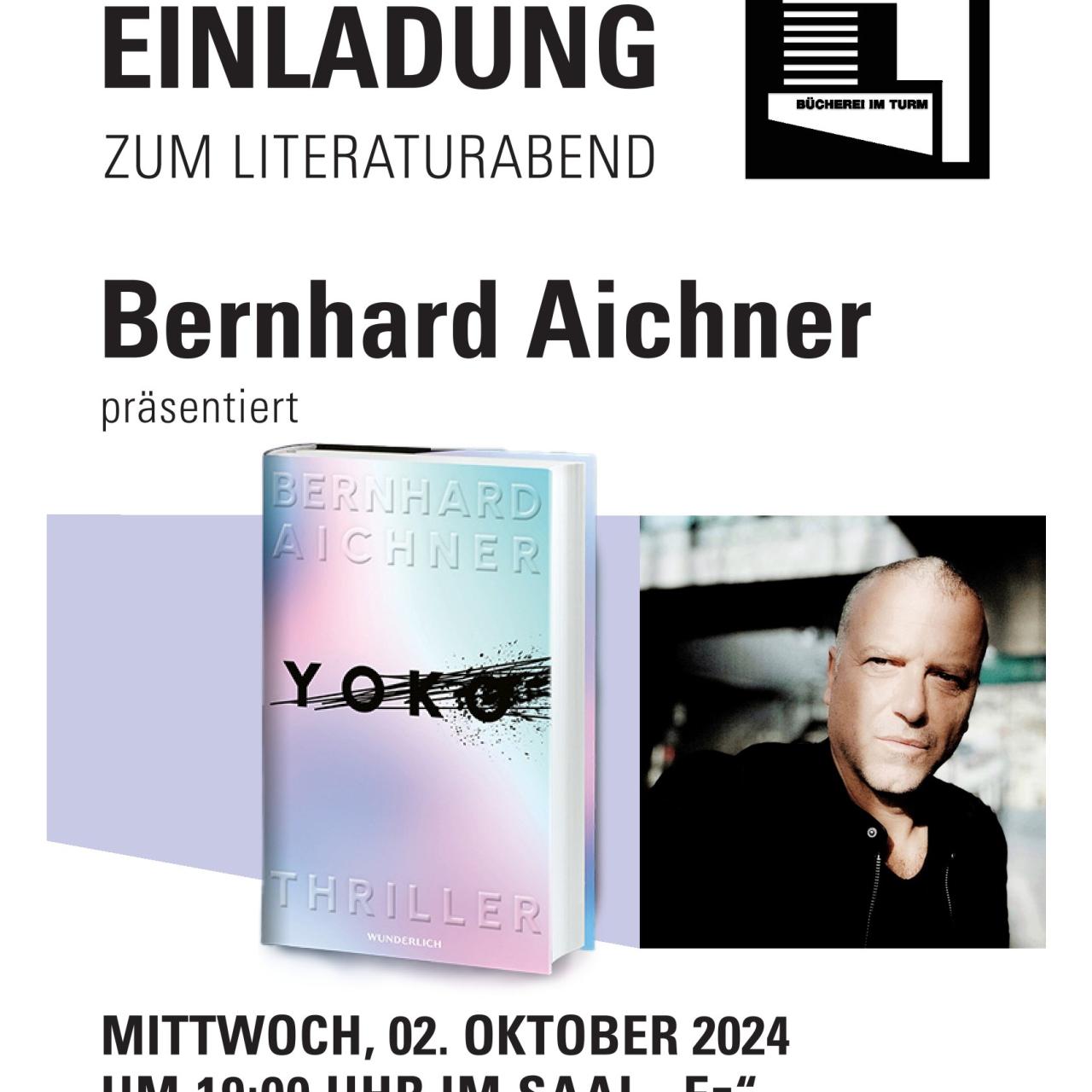 Plakat Bernhard Aichner